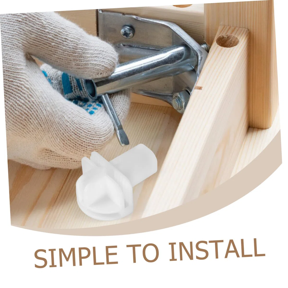 Cabilock 24piezas Conectores De Cubos De Almacenamiento De Plástico Para Estanterías y Armarios Modulares Fáciles De Usar y Resistentes Perfectos Para Crear Espacios Organizados