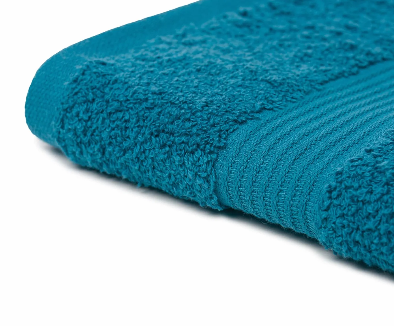 Gözze - Essui-mains New York, lot de 4, douces et absorbantes, 100% coton, 30 x 50 cm - Lagune
