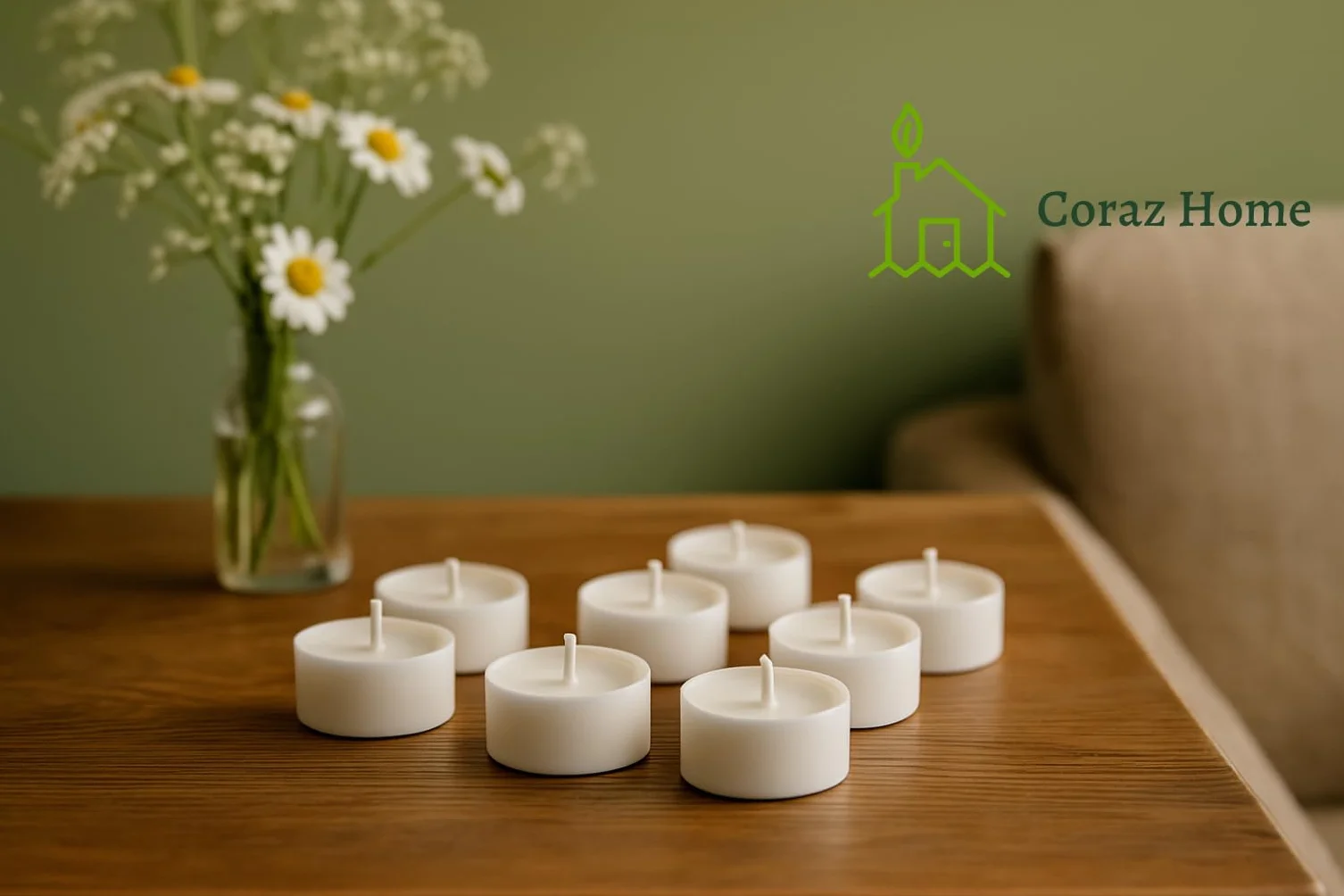 Velas Naturales en Taza Compostaje 80 Luces de Té Compostaje Industrial Candelitas Cera de Colza Luces Sin Perfume Sin plástico (80 Candelitas - 6 Horas)