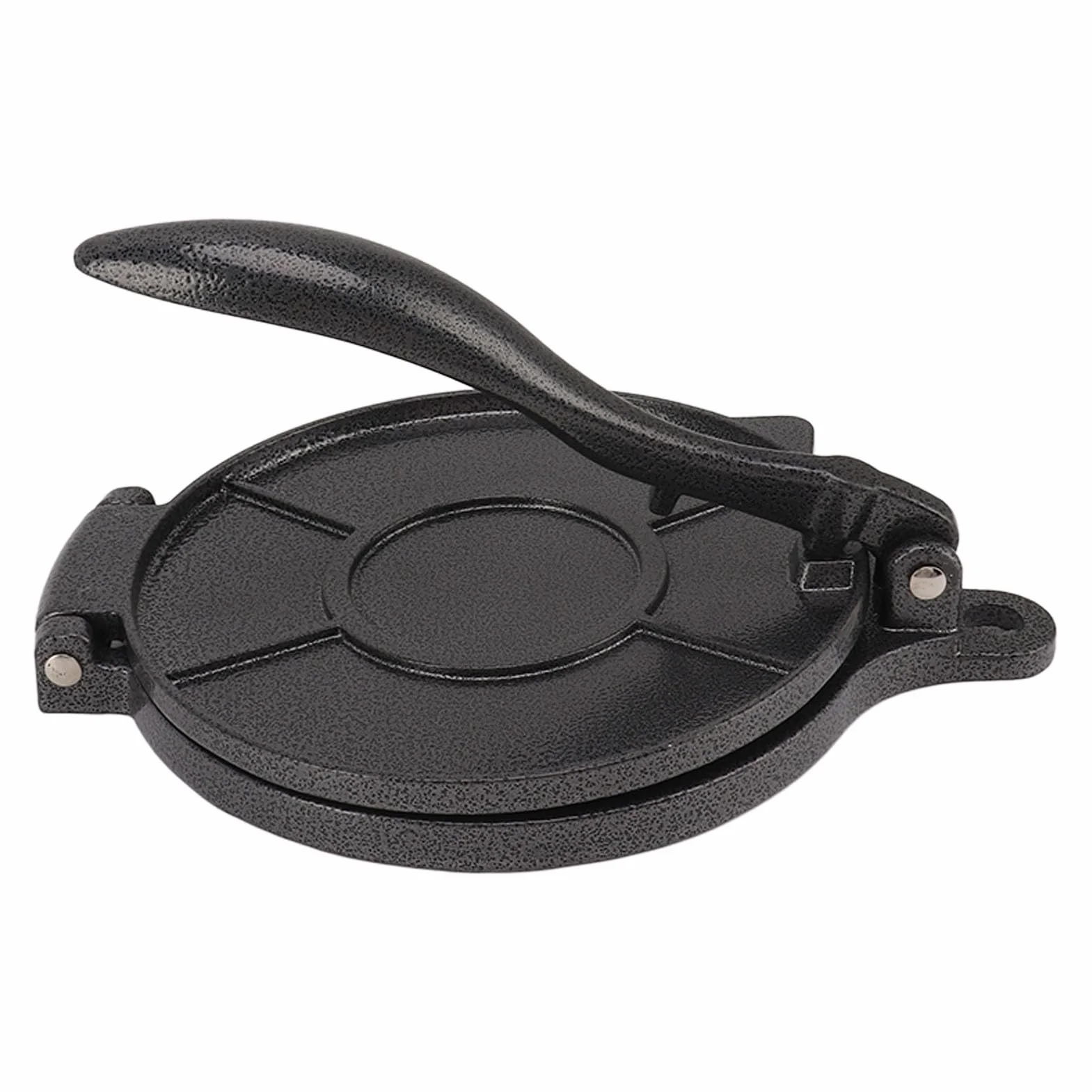 Prensa de Tortillas Aleación de Aluminio Herramienta de Prensado Manual para Hacer Tortillas para Hacer Pasteles de Pizza 16 Cm Negro (16cm negro)
