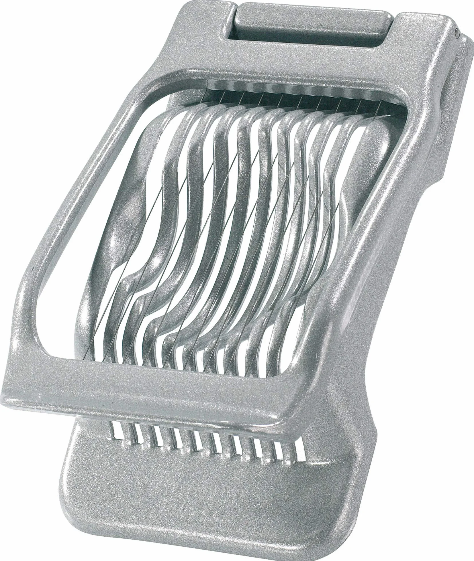 Westmark Cortador de huevos redondas y ovaladas, Alambres de acero inoxidable, Aluminio/acero inoxidable, Gris