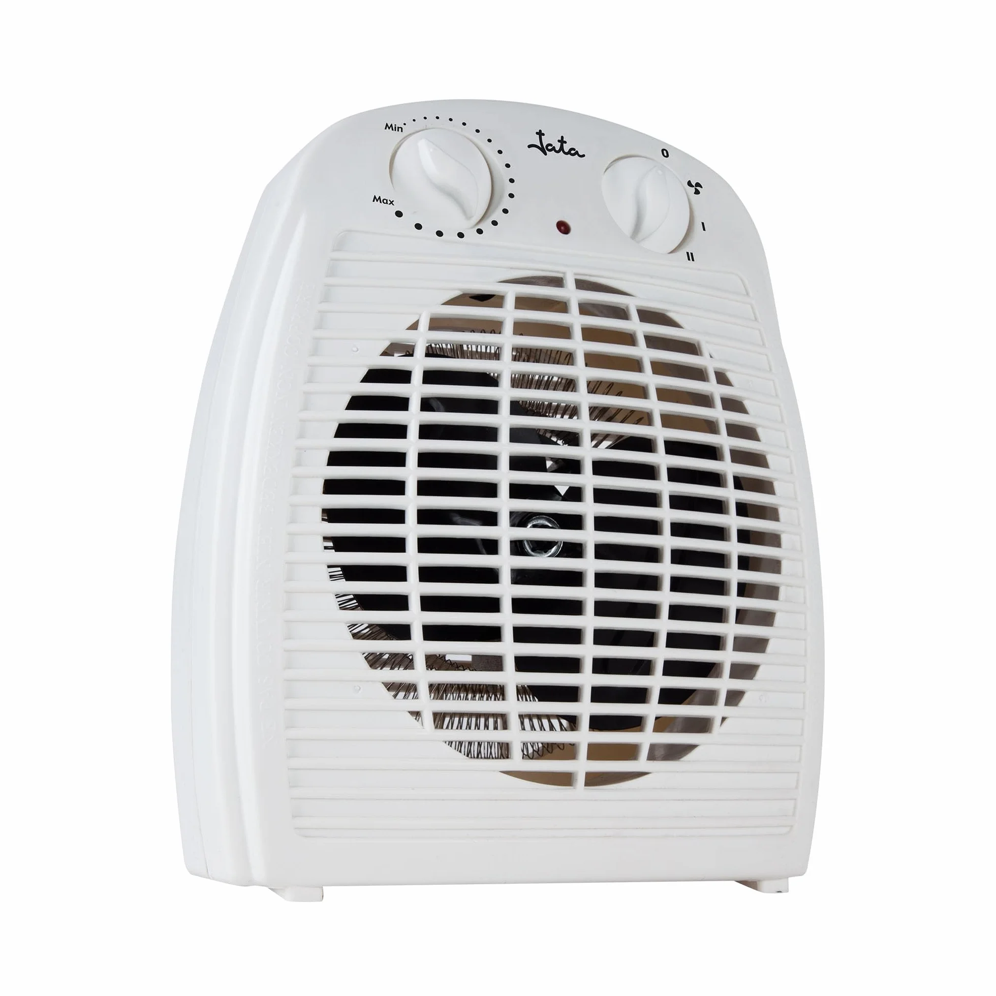 JATA TV78 - Calefactor Baño Eléctrico con Termostato Ajustable, 2000 W, 2 Potencias de Calor y Ventilador, Calentamiento Rápido, Protección Sobrecalentamiento, Asa de transporte