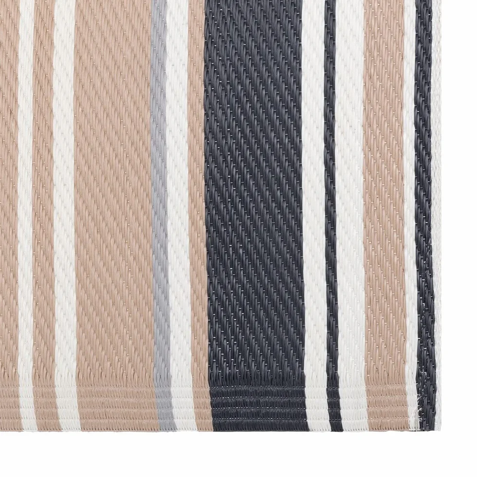 LOLAhome Alfombra de Exterior Chios 160 x 230 x 0,5 cm Beige Polipropileno
