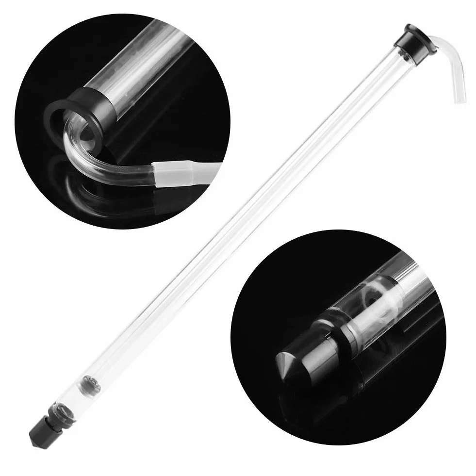 Kit de Sifón Deluxe para Vino, Llenador de Botellas Pro Auto Siphon Racking Cane con Tubería de Flujo Rápido