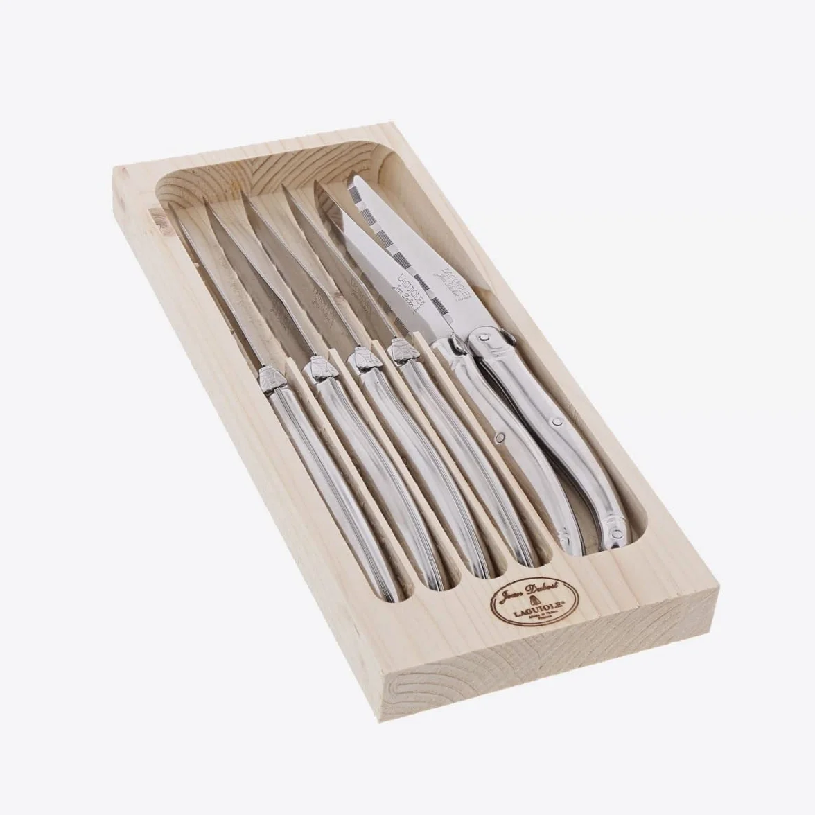 Laguiole Jean Dubost Juego de Cuchillos de Carne