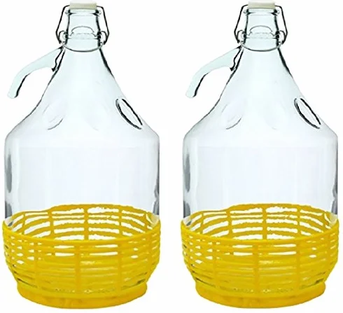 Cristal Globo gärballon 5L cierre de clip