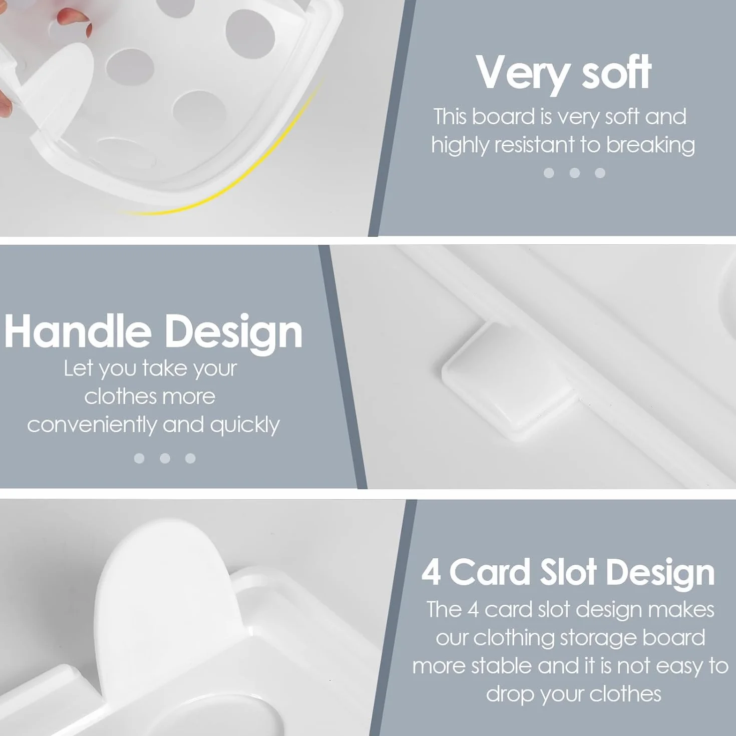Organizador de Armario para Camisetas, Organizador de almacenamiento para armario, Ropero Apilable para Adultos y Niños, Set de 10 – Perfecto para un Armario Ordenado y Ahorro de Espacio