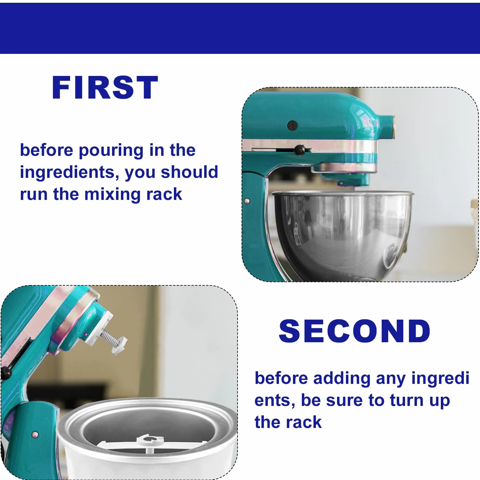 Pieza para Máquina de Hacer Helados para KitchenAid, Accesorio para Accionamiento de Helados Accesorio para Máquina para Hacer Helados para KitchenAid
