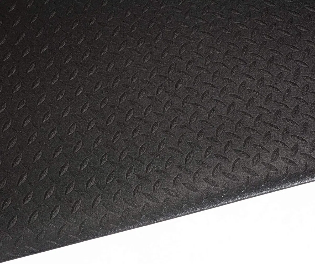 Dyna-Protect Diamond - Esterilla antifatiga para trabajar (90 x 100 cm, color negro)