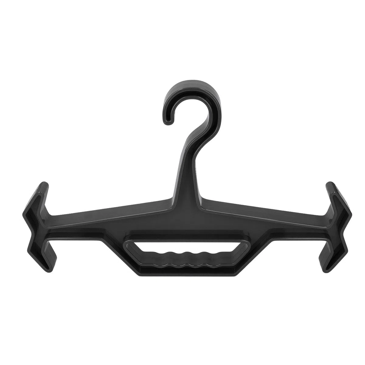 Percha Resistente, Percha Táctica para Equipo de Policía, Equipo de Buceo y BCD de Buceo, Percha para Traje de Neopreno con Asa de Transporte, para Exhibición de Ropa, Negro, 1