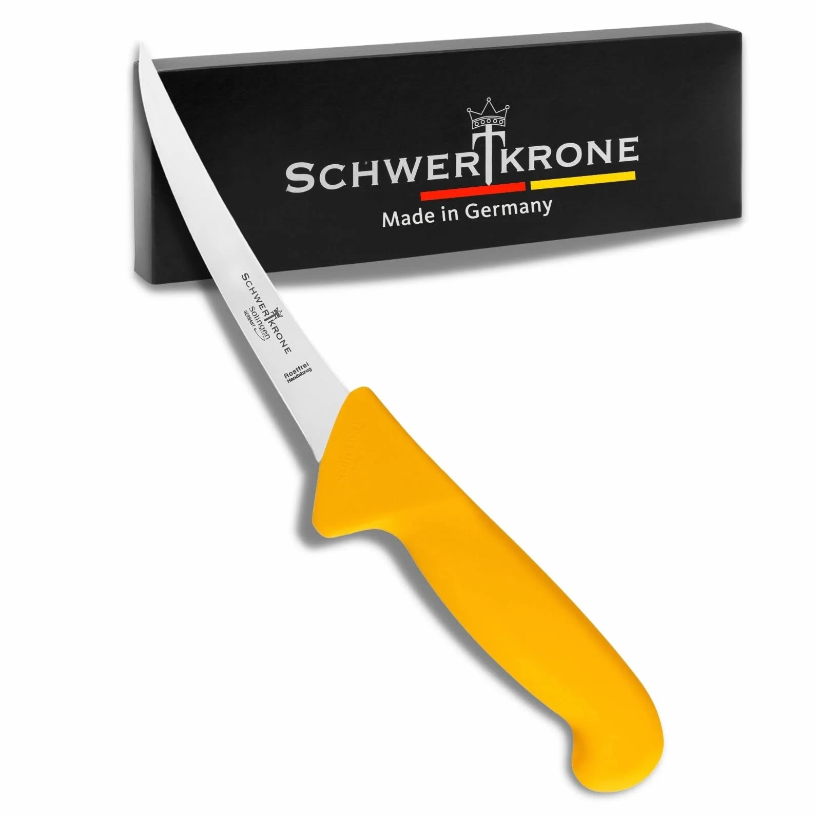Schwertkrone Solingen Cuchillo de carnicero 15,2 cm acero inoxidable