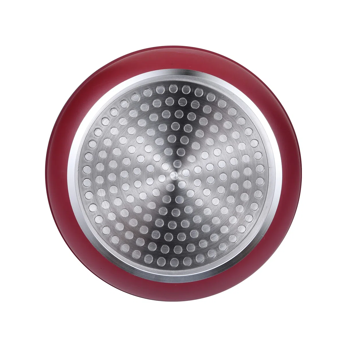 Bergner Red Edition | Juego de 3 Cazos de Cocina de 16, 18 y 20 cm + Mango Extraíble | Aluminio Prensado y Antiadherente | Todo Tipo de Cocinas y Horno