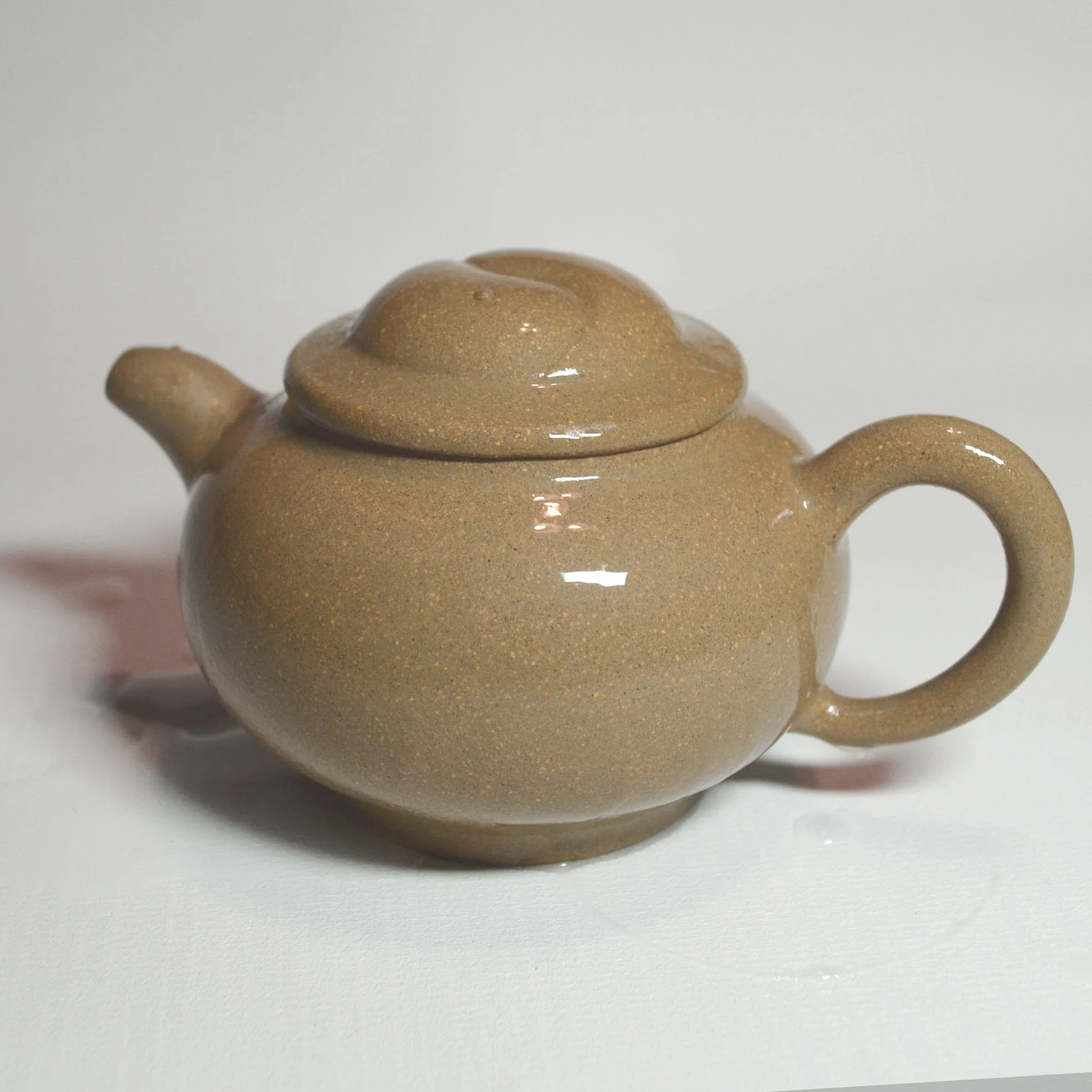 Aricola tetera 5.4Oz amarillo huangduan Zisha té Yin y Yang Tai Chi macetas