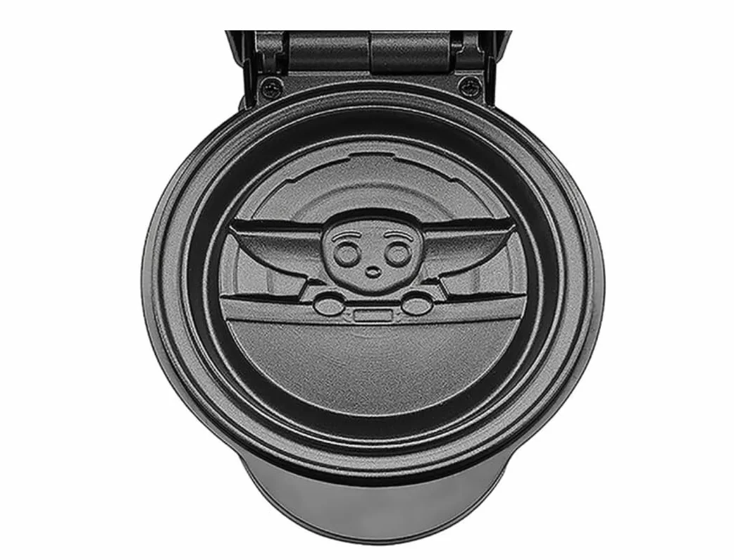 Mini Gofrera Grogu The Mandalorian 17 cm, Plancha Eléctrica Star Wars con Placas Antiadherentes, Termostato Automático, Indicador LED, Producto Oficial – Select Brands