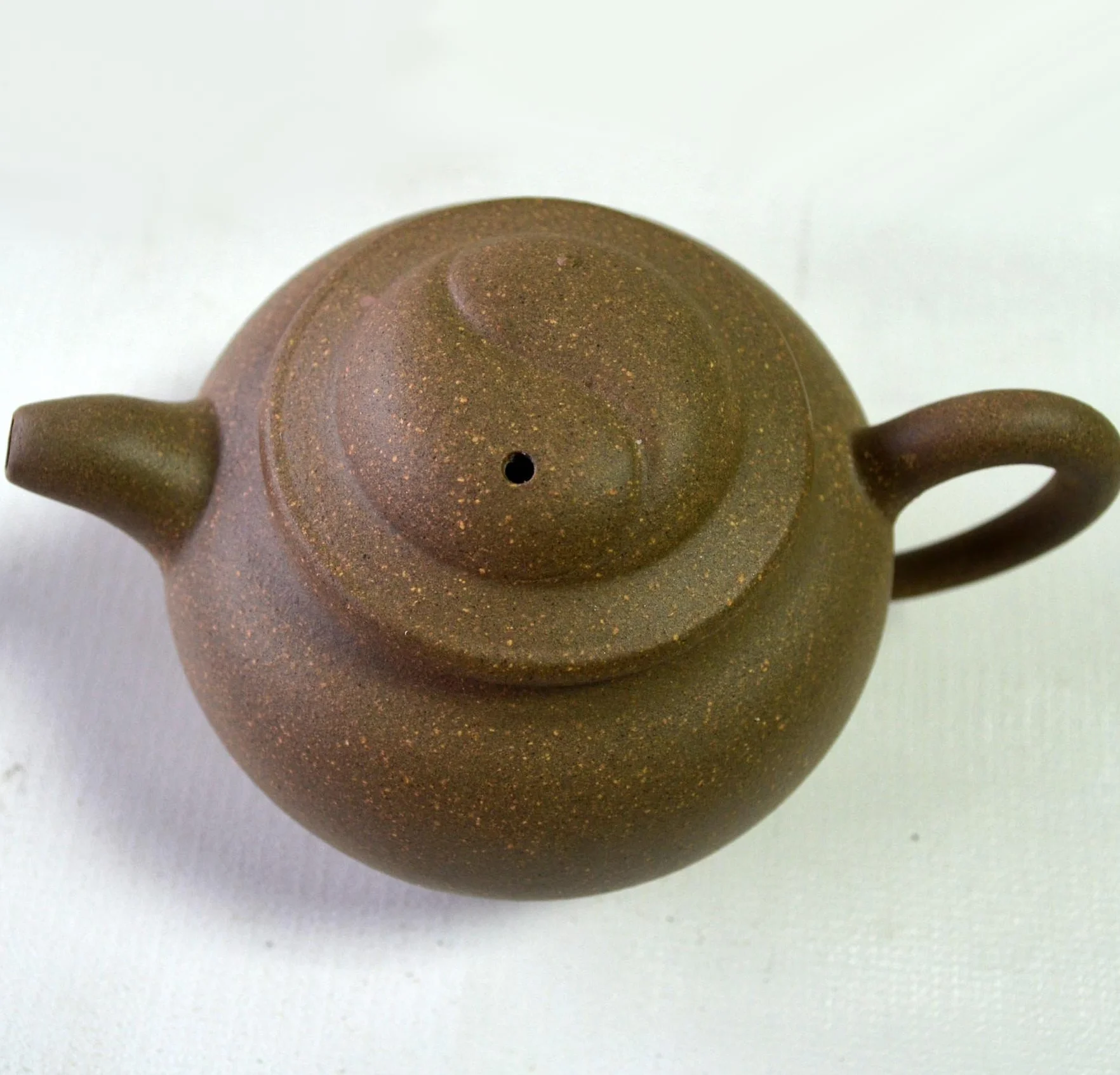Aricola tetera 5.4Oz amarillo huangduan Zisha té Yin y Yang Tai Chi macetas