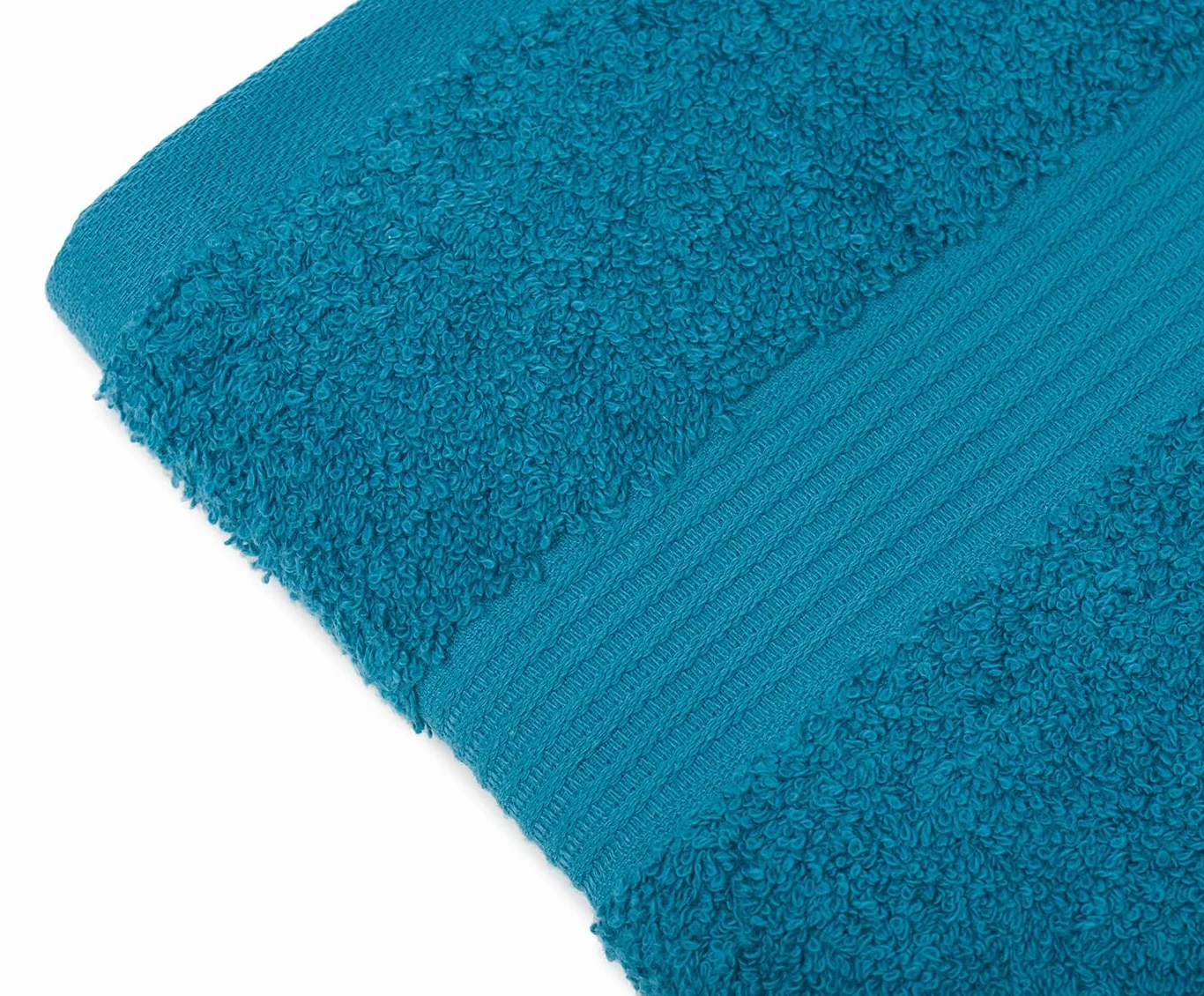 Gözze - Essui-mains New York, lot de 4, douces et absorbantes, 100% coton, 30 x 50 cm - Lagune