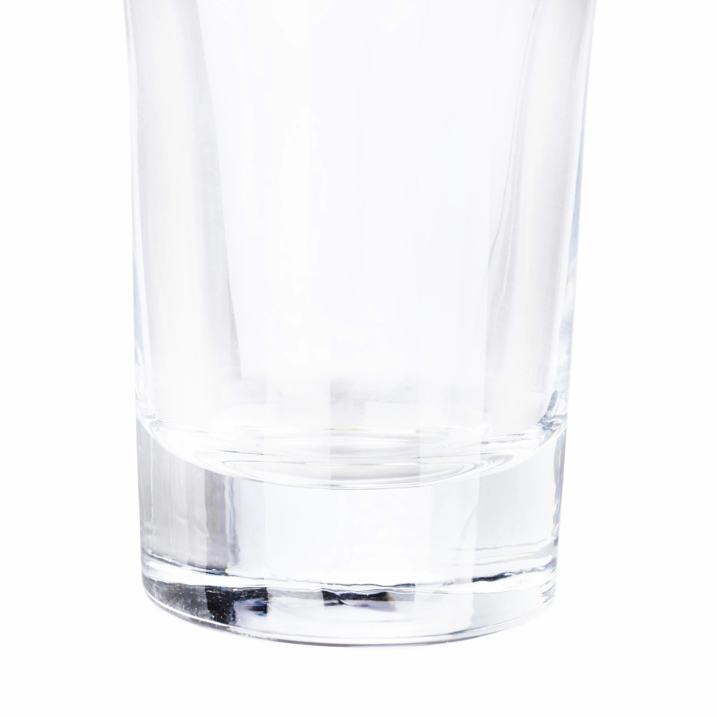 Relaxdays Set de seis vasos para chupitos, Juego de vasos para tequila, 4 cl, Apto para lavavajillas, Transparente