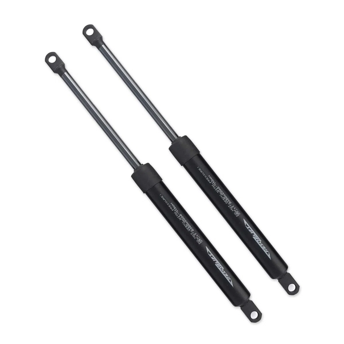 Juego de 2 amortiguadores o Resortes de Gas para canapés de 1150N - Brida M-8 - Ideal para canapés de 135cm - Cuens