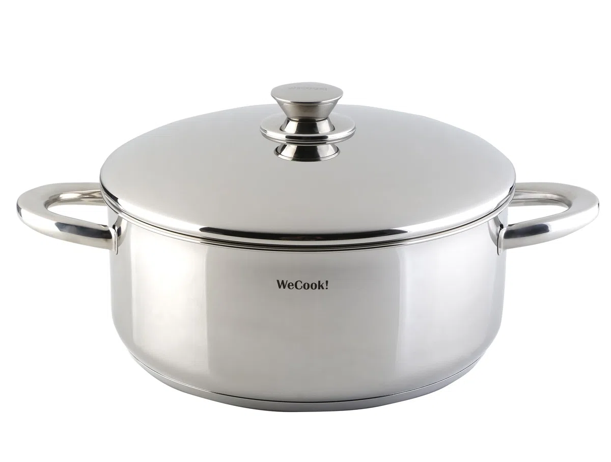 CAZUELA con tapa de acero INOX 16cm, WECOOK! PRO