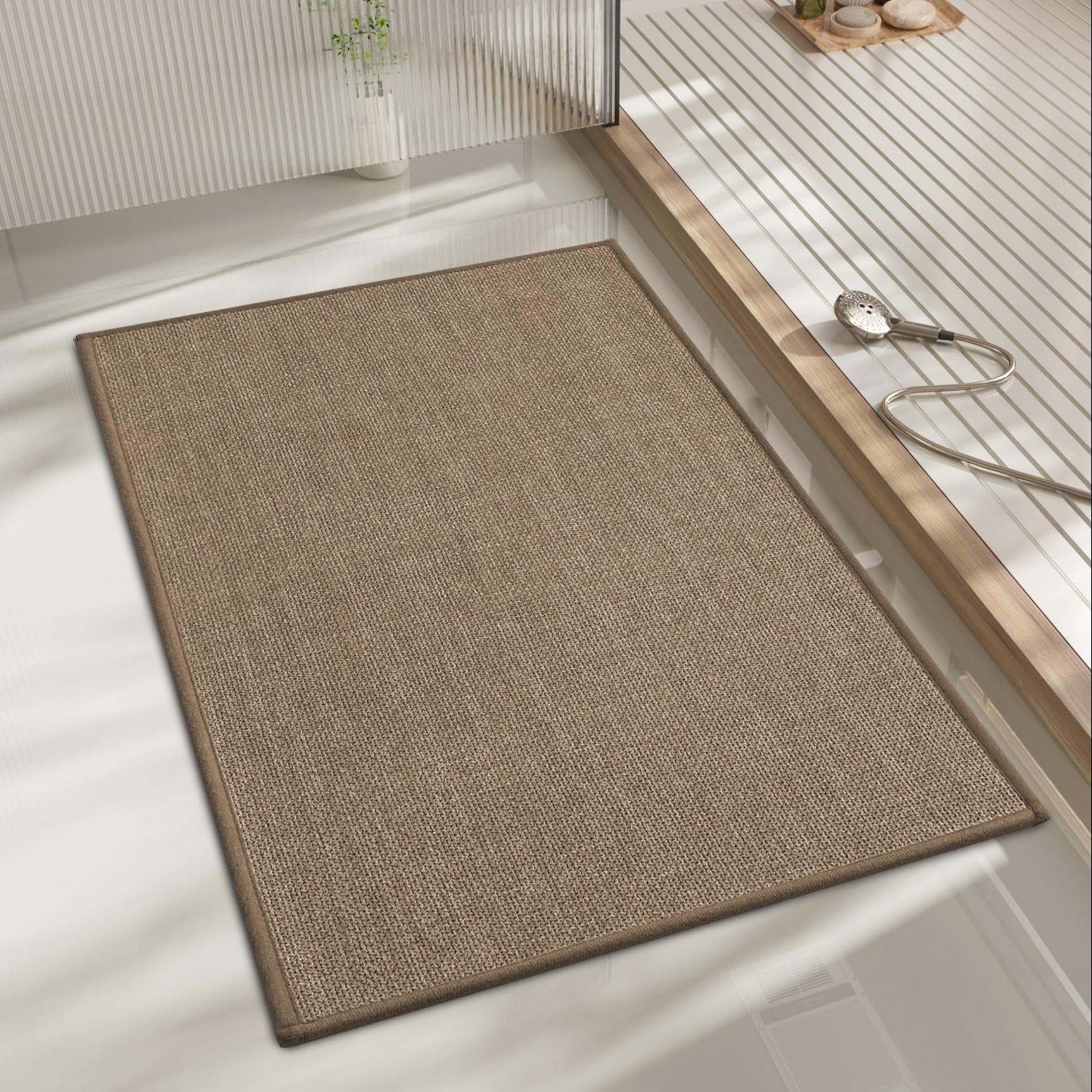 Quick-Drying Low-Profile Non-Slip Bath Mat