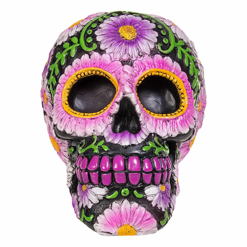 Nemesis Now Sugar Petal Skull Sin clasificar Estatua Multicolor Poliresina