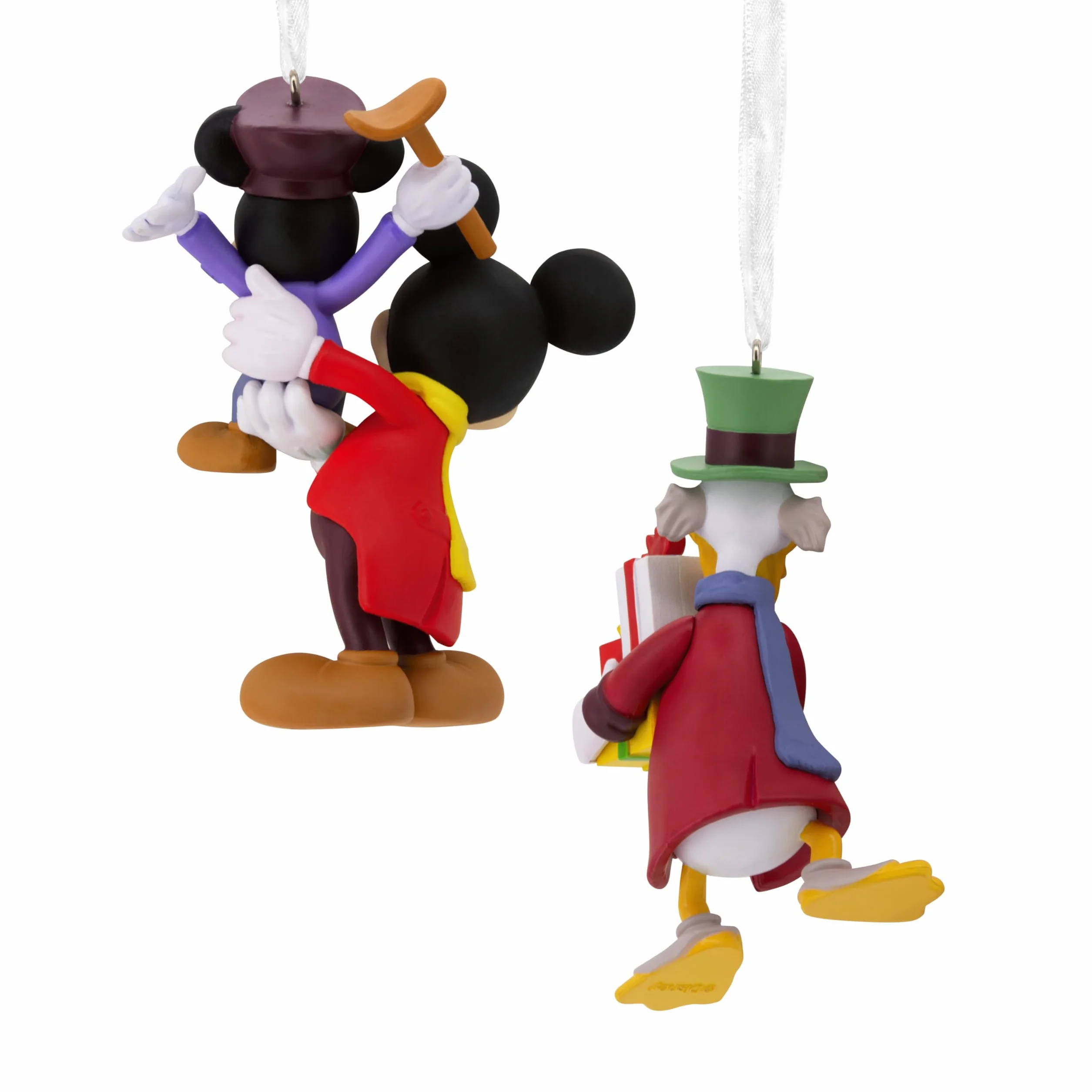 Hallmark Storied Moments, Adorno de Navidad Colgante El Cuento de Navidad de Mickey, Disney Mickey Mouse, Decoración de Árbol