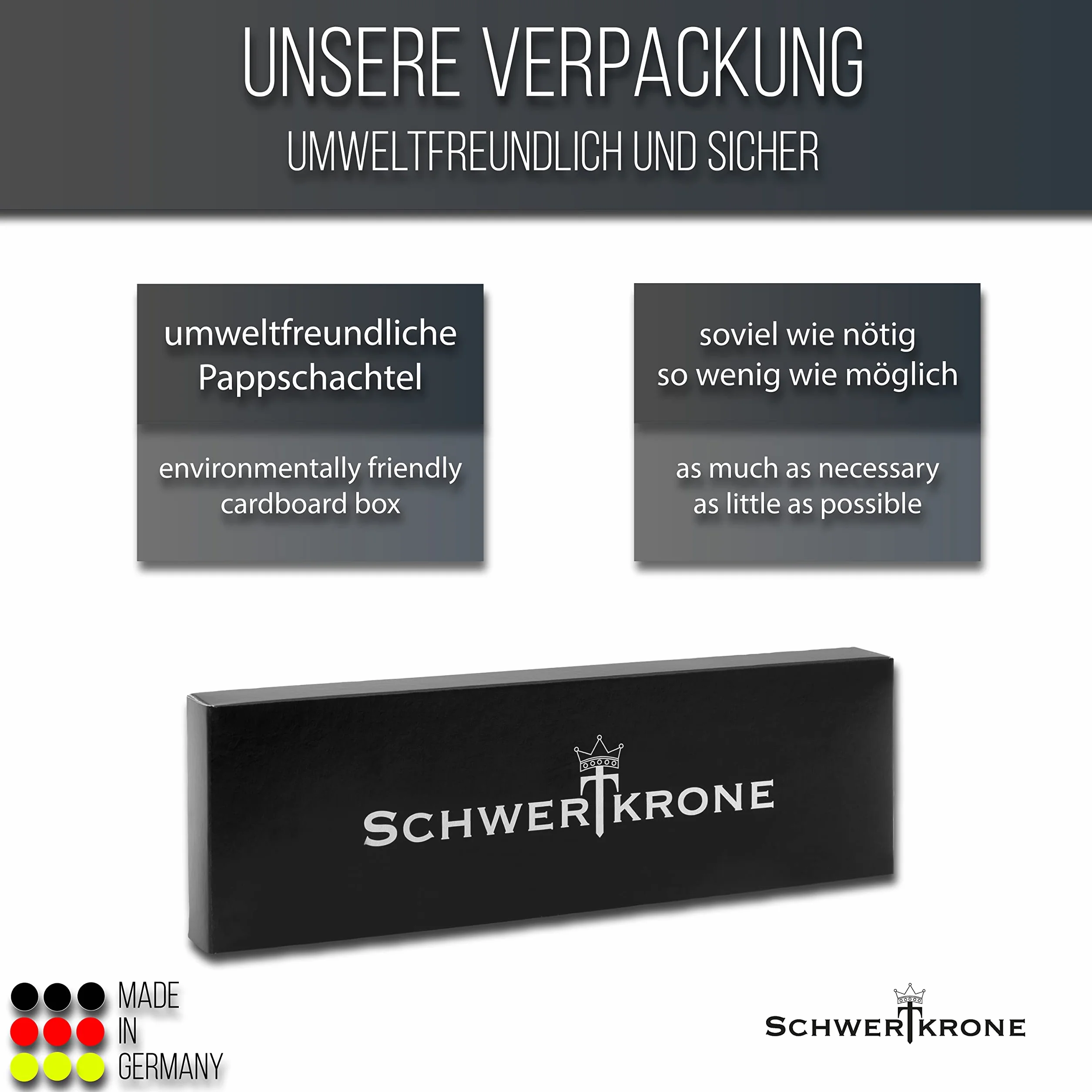 Schwertkrone Solingen Cuchillo de carnicero 15,2 cm acero inoxidable
