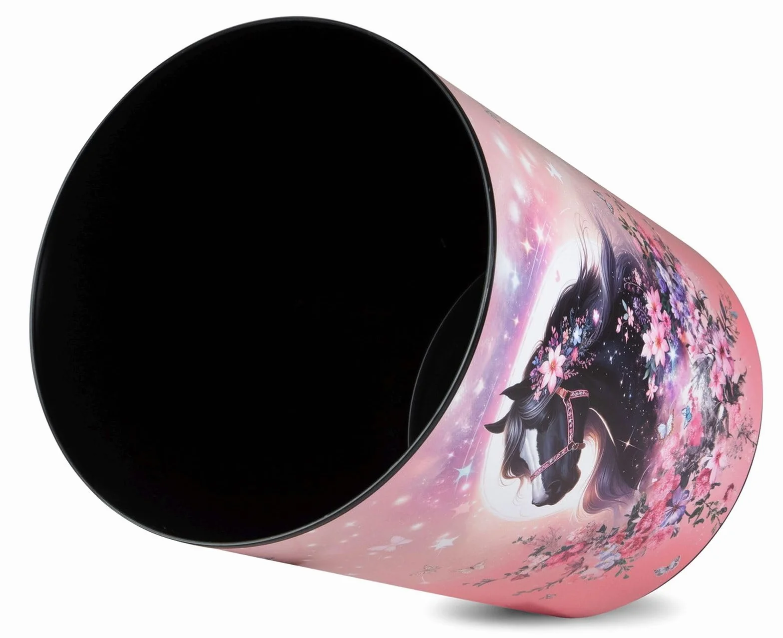 goldbuch 82 141 - Papelera de plástico, color rosa