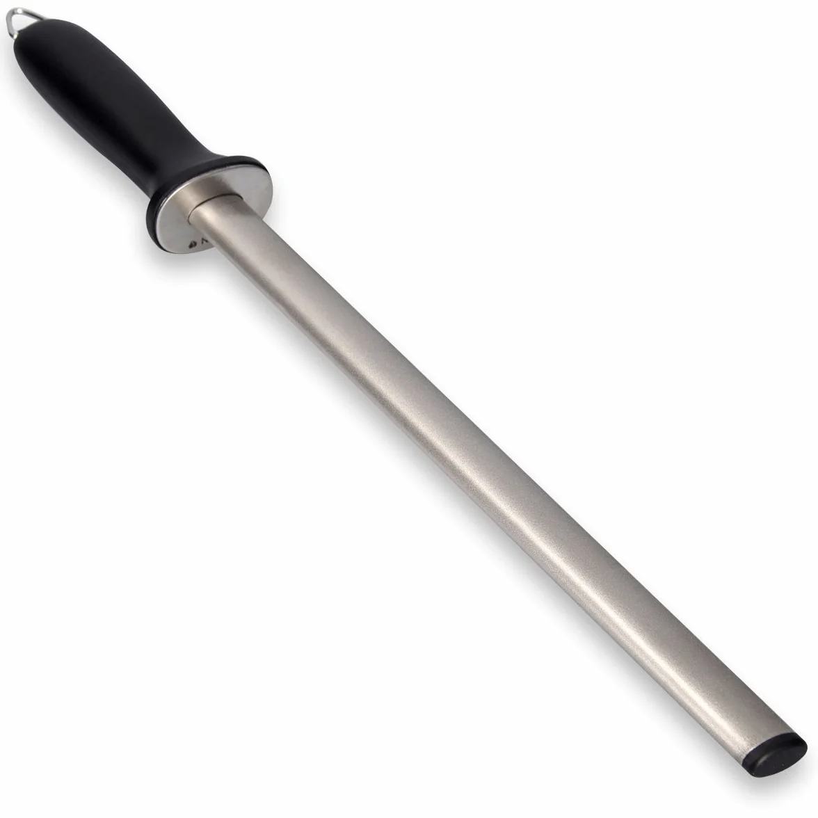 Navaris Afilador de Cuchillos - Chaira Diamante para Afilar Cuchillo - Afiladora de Cuchillos 31 cm Largo - Chaira Ovalada Diamante
