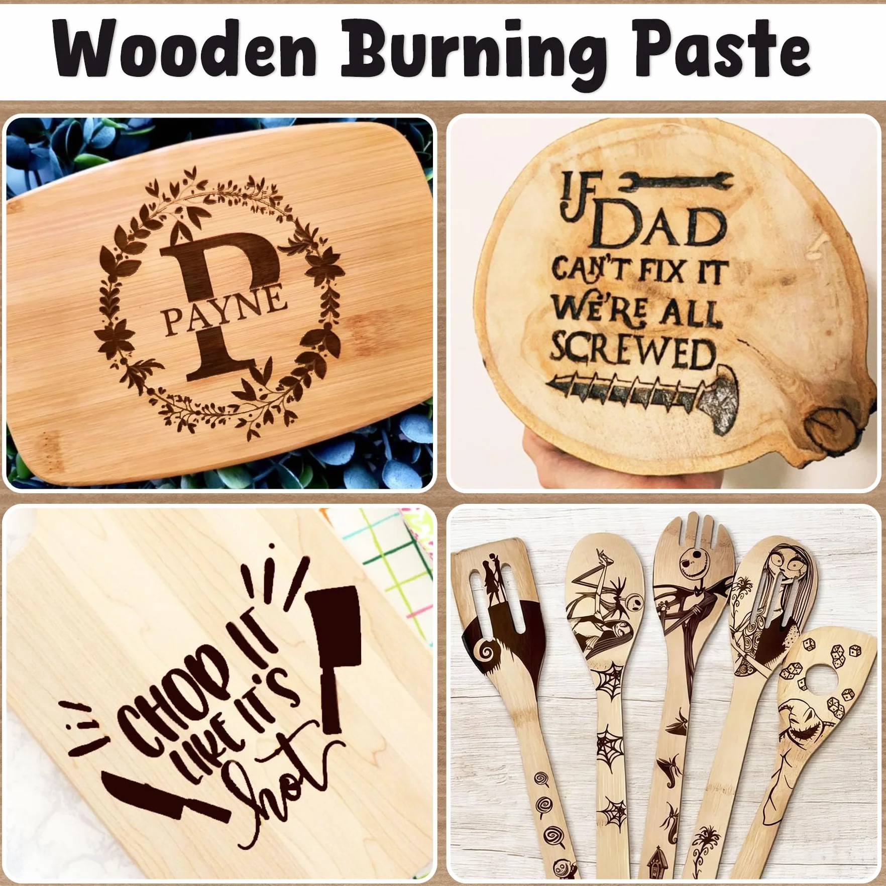 150g de gel de quema de madera para activar el calor y marcar pasta, crear arte mágico en pocos minutos, para pintura y bricolaje