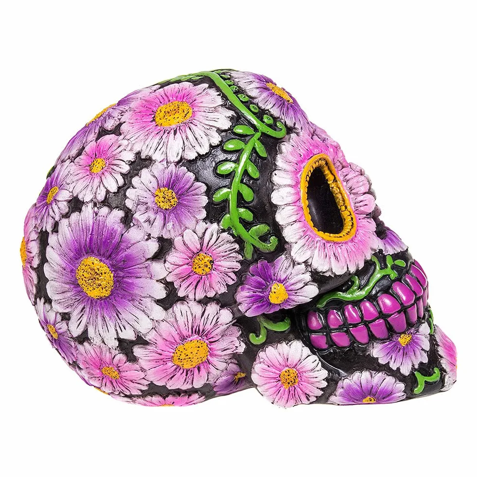 Nemesis Now Sugar Petal Skull Sin clasificar Estatua Multicolor Poliresina