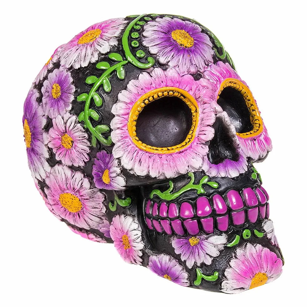 Nemesis Now Sugar Petal Skull Sin clasificar Estatua Multicolor Poliresina