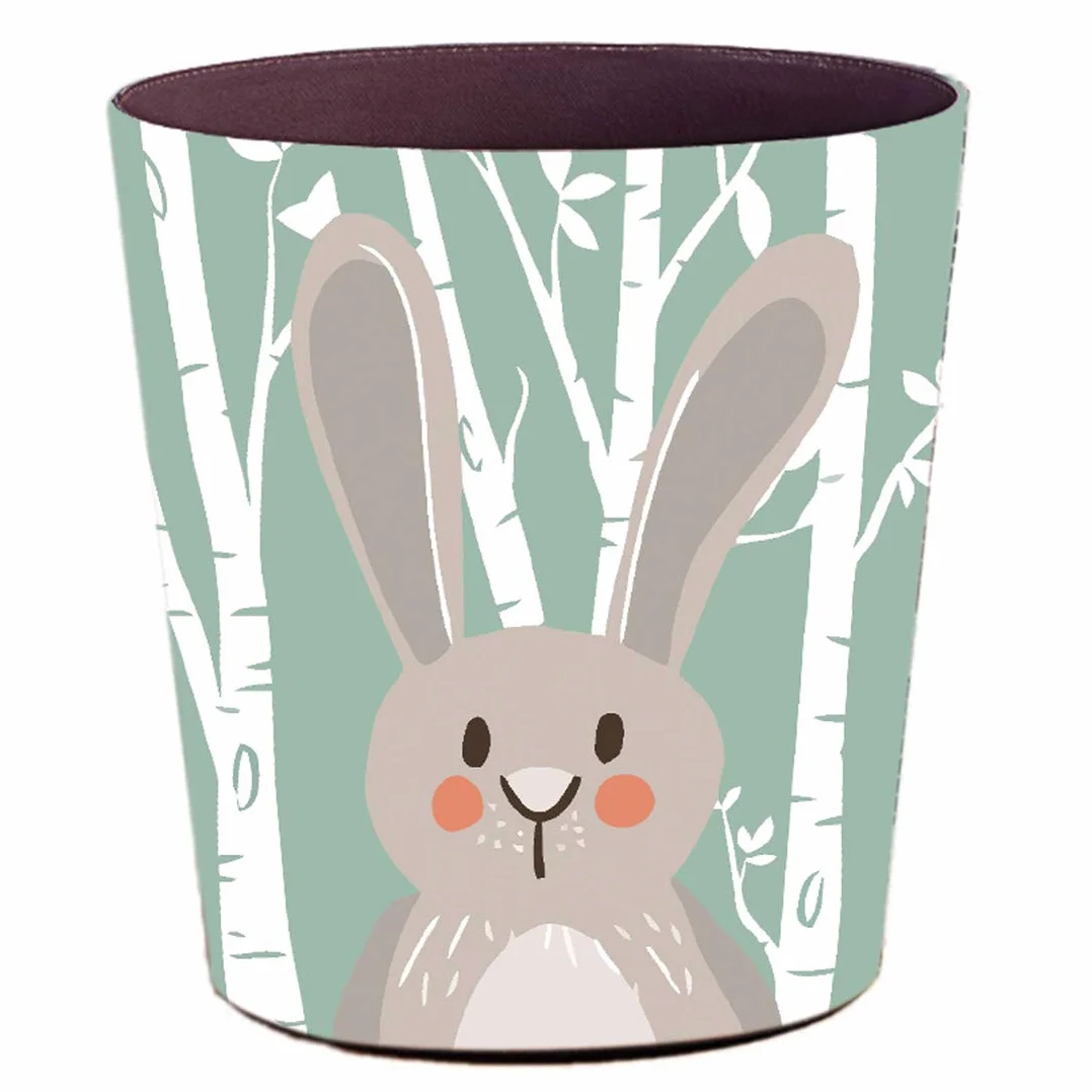 Cubo de Basura Infantil 10 L Piel Sintética Diseño Animales