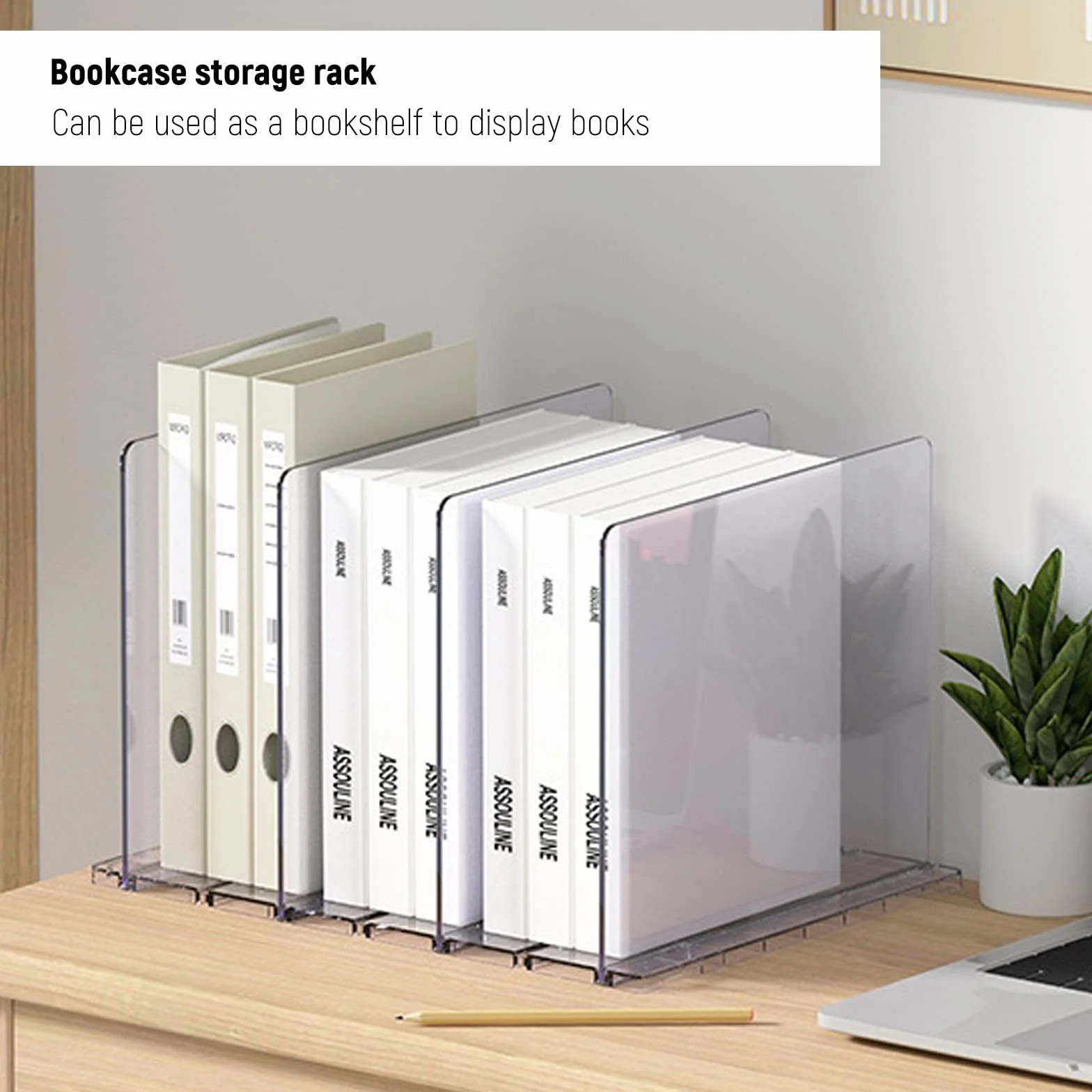 BOFUNX 5pcs Divisores de Estantería con Estantes Básicos Separadores de Balda Organizador de Armario Cocina Oficina Dormitorio para Almacenamiento y Organización de Bolsos Toallas Libros