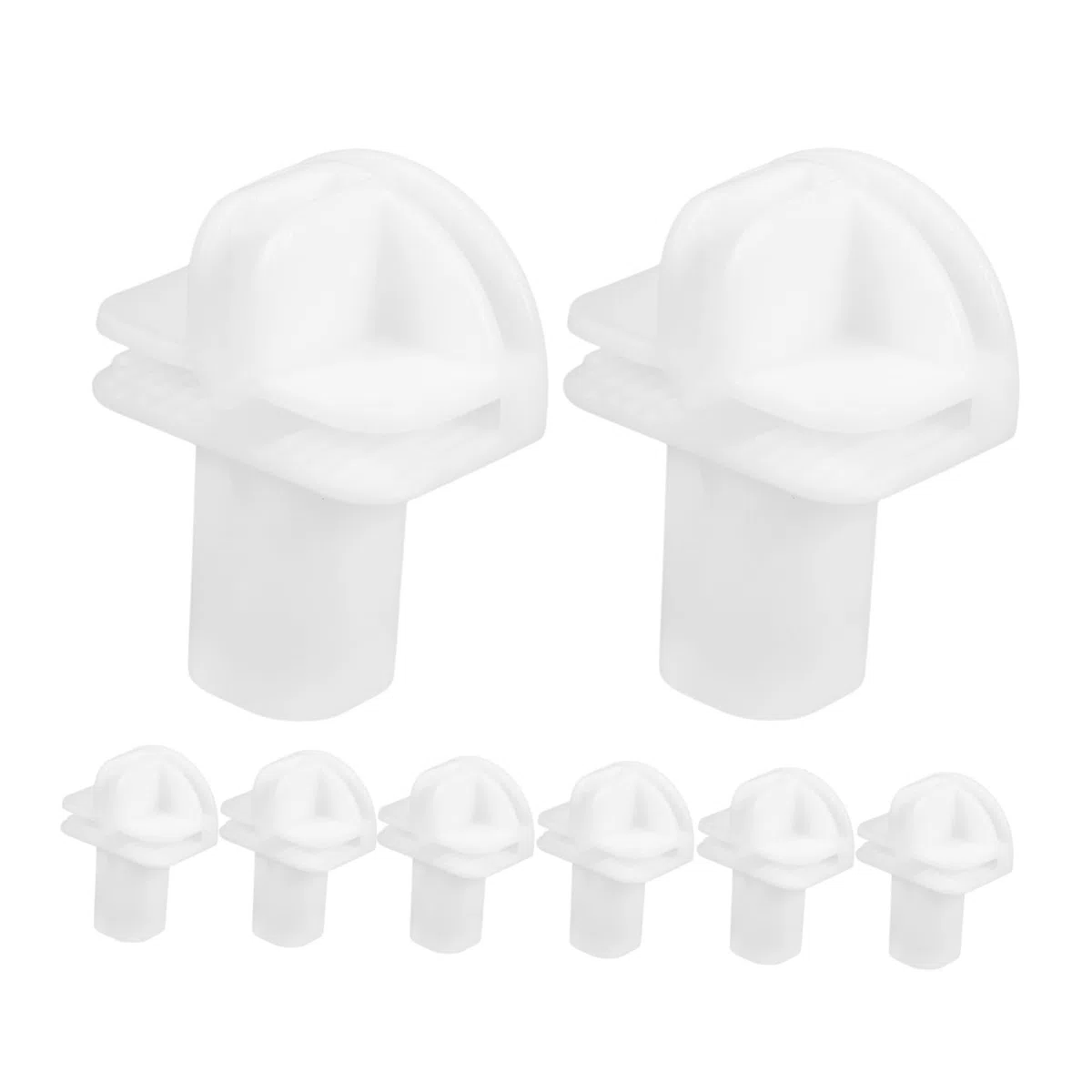 Cabilock 24piezas Conectores De Cubos De Almacenamiento De Plástico Para Estanterías y Armarios Modulares Fáciles De Usar y Resistentes Perfectos Para Crear Espacios Organizados