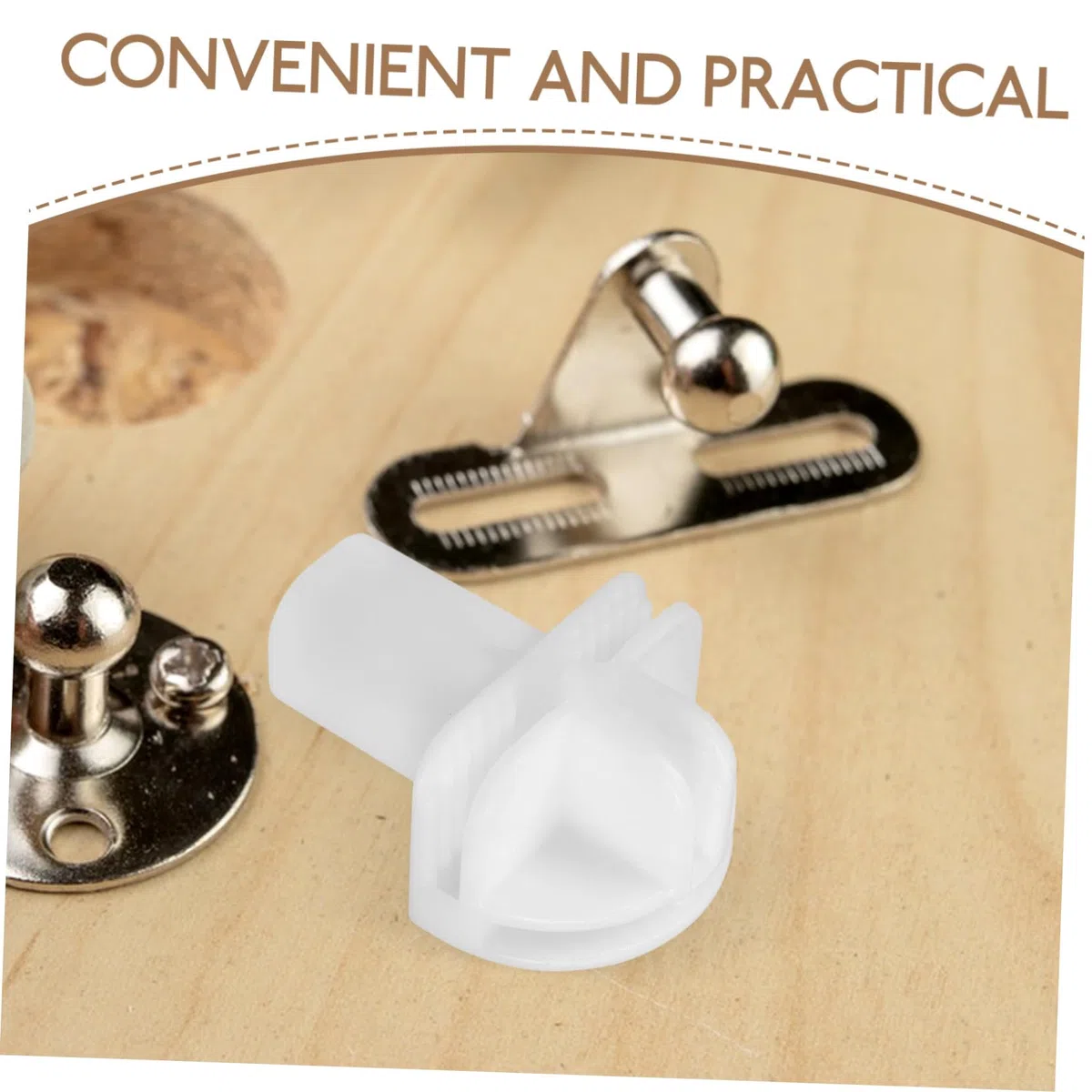 Cabilock 24piezas Conectores De Cubos De Almacenamiento De Plástico Para Estanterías y Armarios Modulares Fáciles De Usar y Resistentes Perfectos Para Crear Espacios Organizados