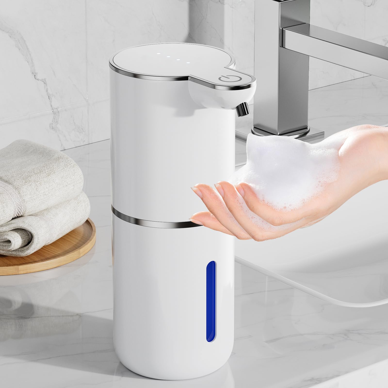 Wall-Mount Touchless Foaming Soap Dispenser