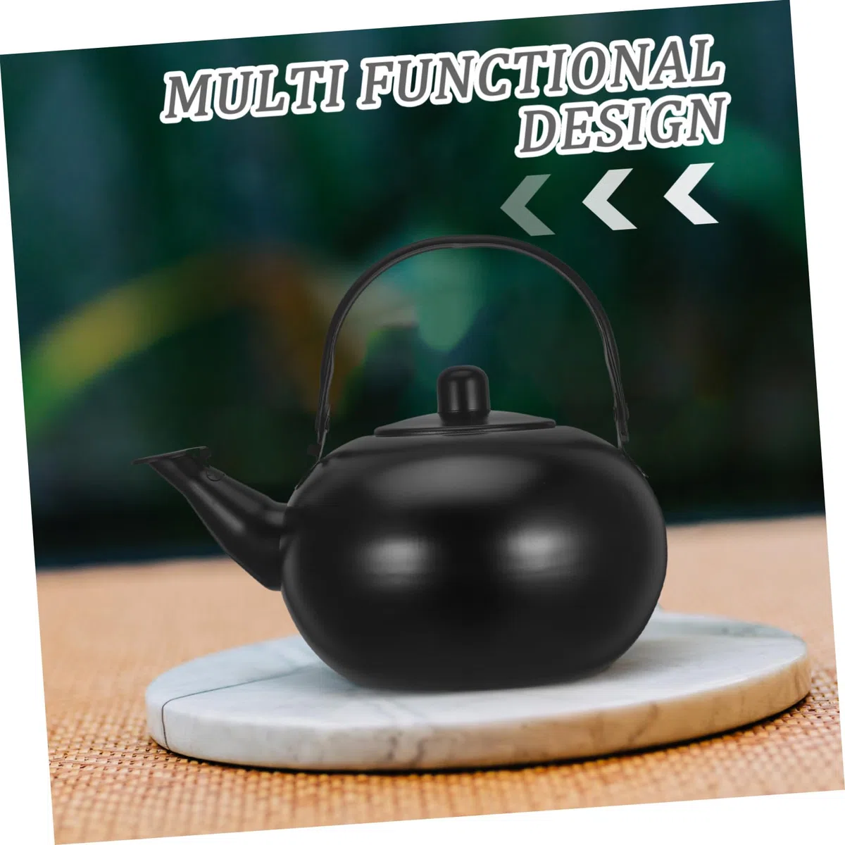 IMIKEYA Tetera de Acero Inoxidable Colador y Capacidad de 1,5l para Hervir Agua, Diseño Clásico y Funcional Adecuado para Cocina y Salón de Té