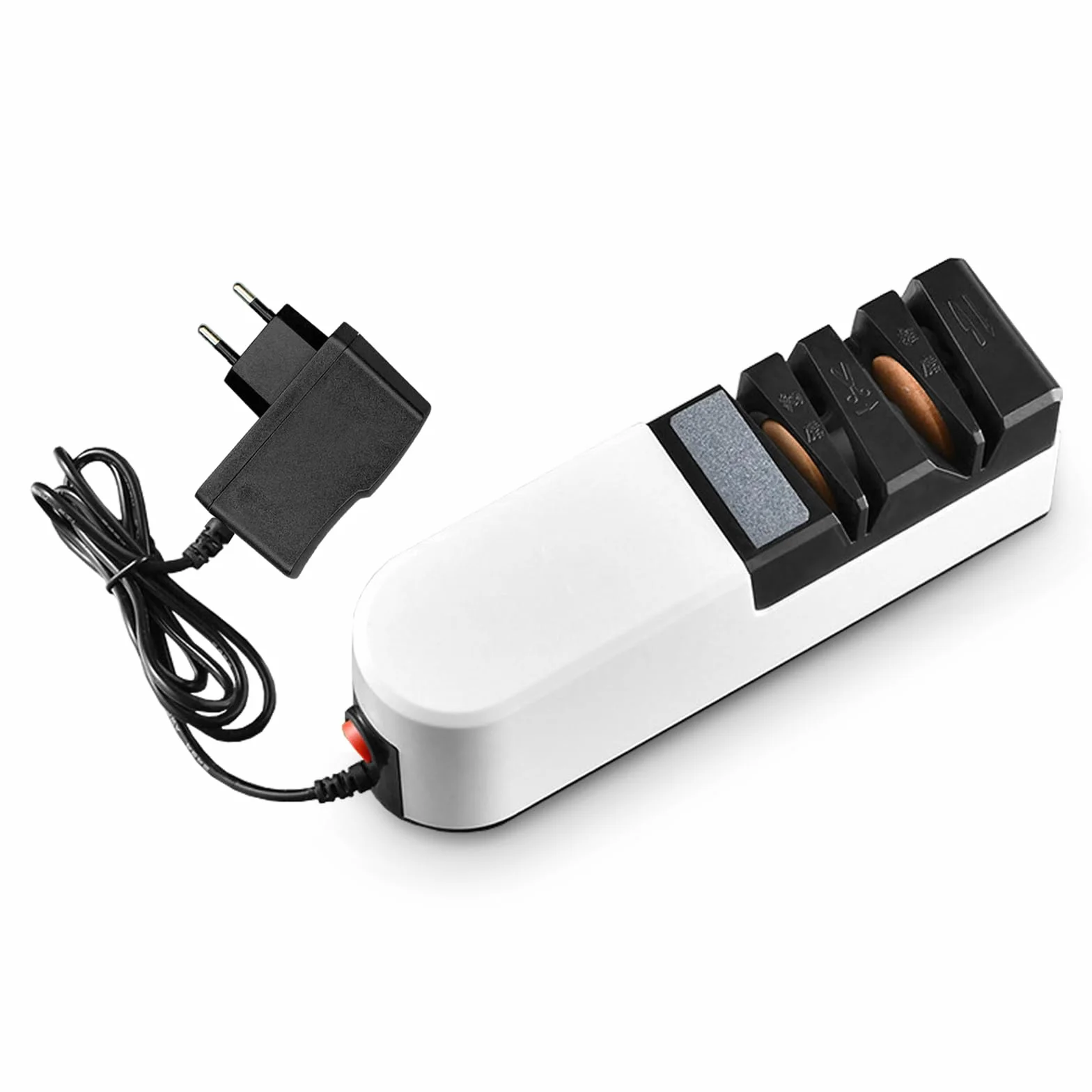 Afilador Cuchillos Electrico, 5 En 1 Afilador de Cuchillos Profesional Electrico, Afilador de Tijeras con Muela, Knife Sharpener para Cuchillos de Cocina Tijeras Cuchillos de Fruta