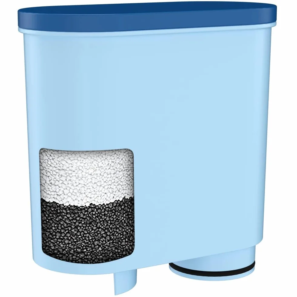 Aquafloow Kit de Cuidado para Cafeteras | Accesorios para Baristas - 2x Filtro AquaClean, 250ml Descalcificador, 10x Pastillas Descalcificadoras, Cepillo de Limpieza, Lubricante | para Saeco Philips