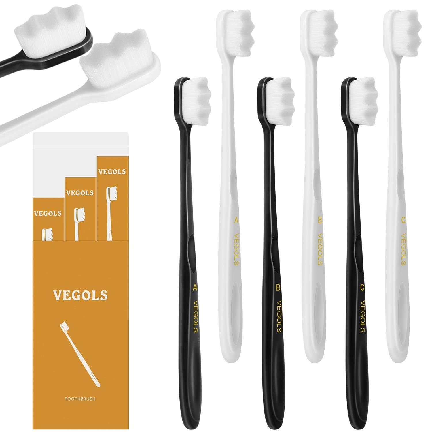 Ultra-Fine Bristle Toothbrush for Sensitive Gums