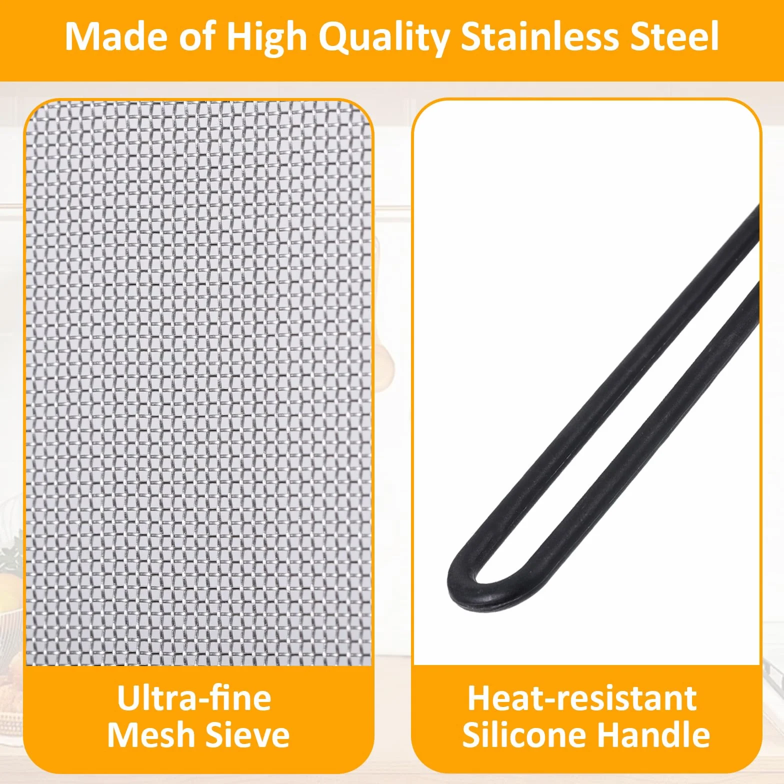 Zocipro Tapa Sarten Antisalpicaduras, Protector Salpicaduras Cocina de Acero Inoxidable con Mango de Silicona Plegable, Protector Universal de Salpicaduras para Sartenes de 20, 24 y 28cm