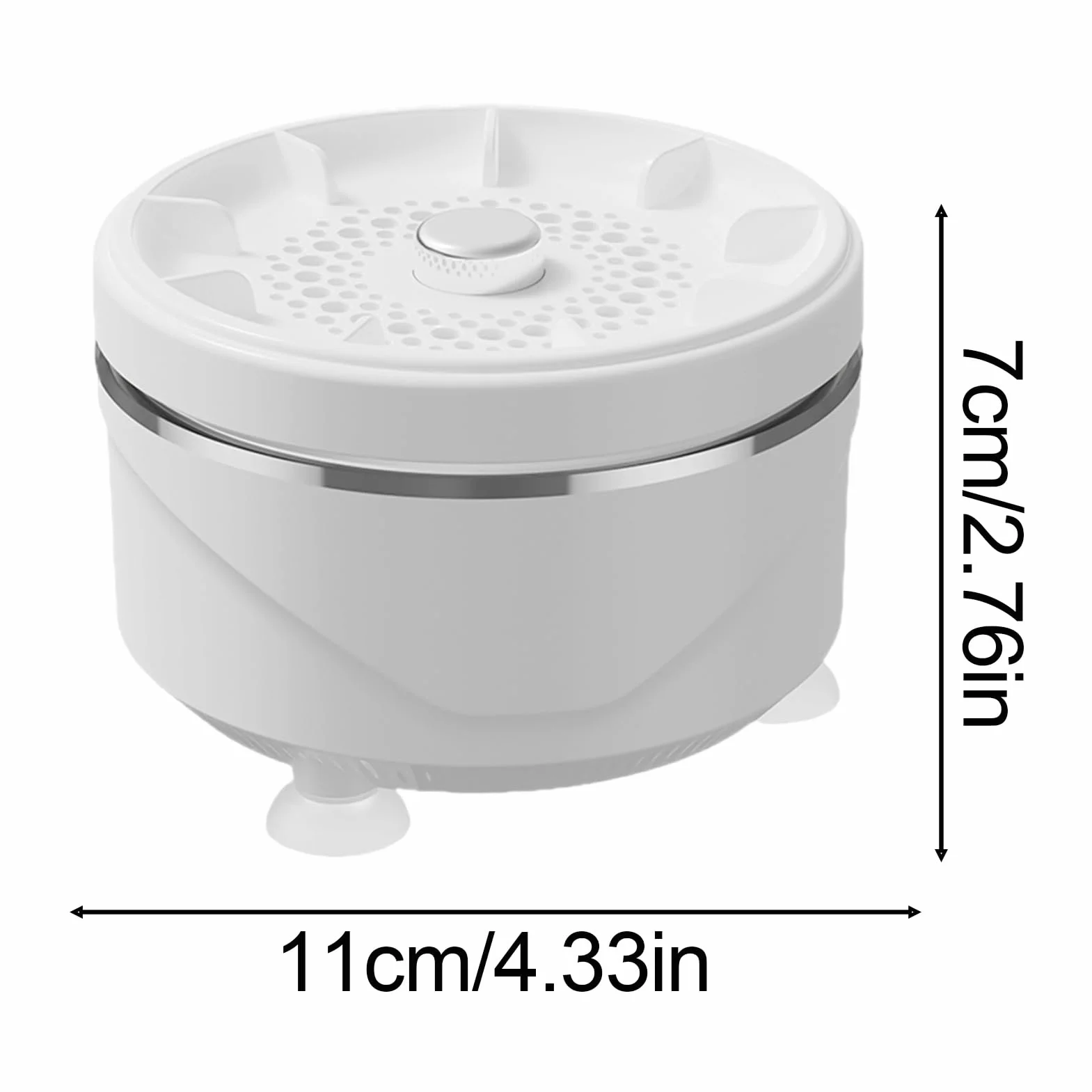 De Frutas - Limpiador de Lavado Automático | Máquina Purificadora de Frutas y Hortalizas,Para Productos Agrícolas Vajilla Mariscos Ollas Utensilios Bol Cocina Camping Barbacoa
