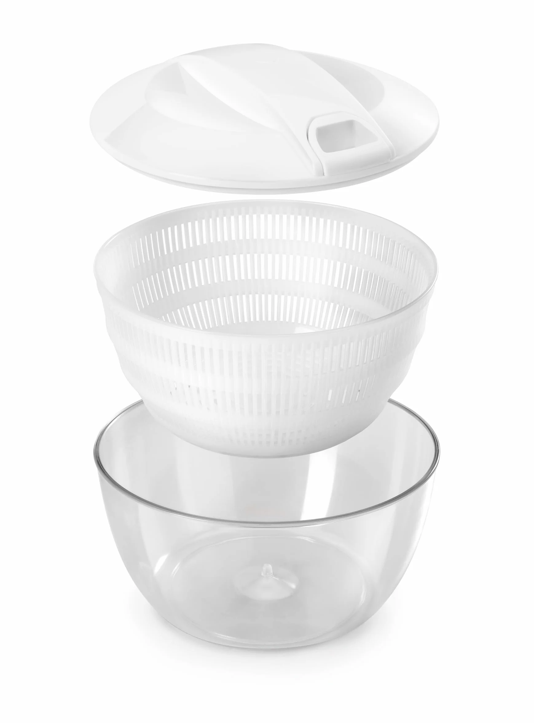 Metaltex CENTRIFUGADORA DE Ensalada 'Turbo', Blanco, Estandar