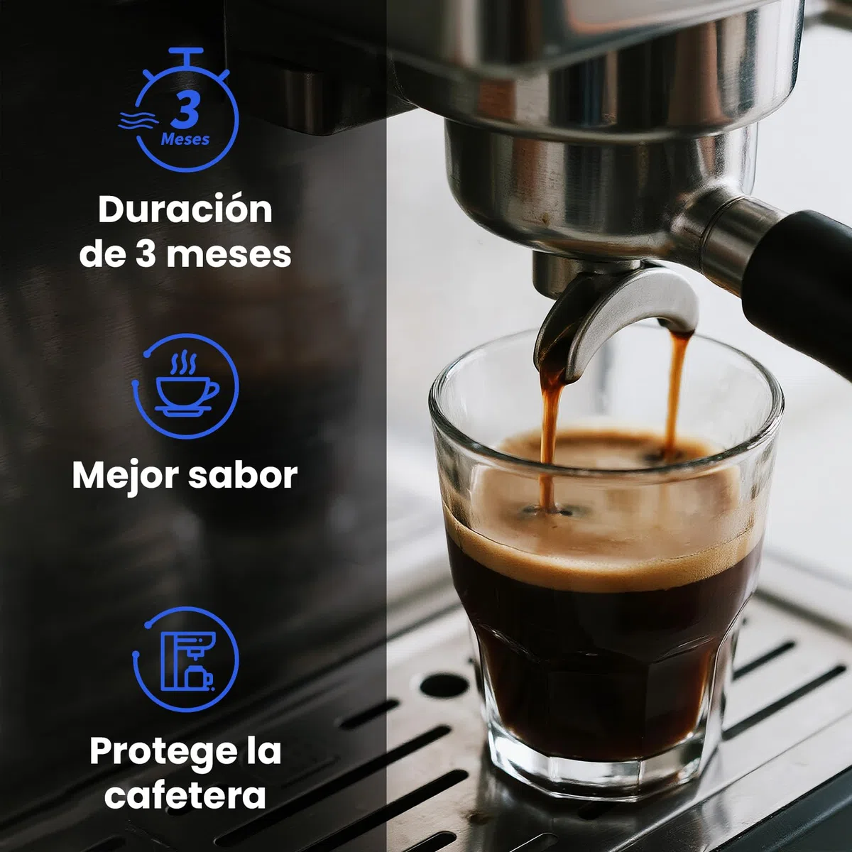 Filtro de agua para Philips AquaClean CA6903/10 CA6903/22-6 cartuchos de filtro compatibles con cafeteras automáticas Saeco Philips LatteGo, sin BPA, sin cal, mejora el sabor (6)