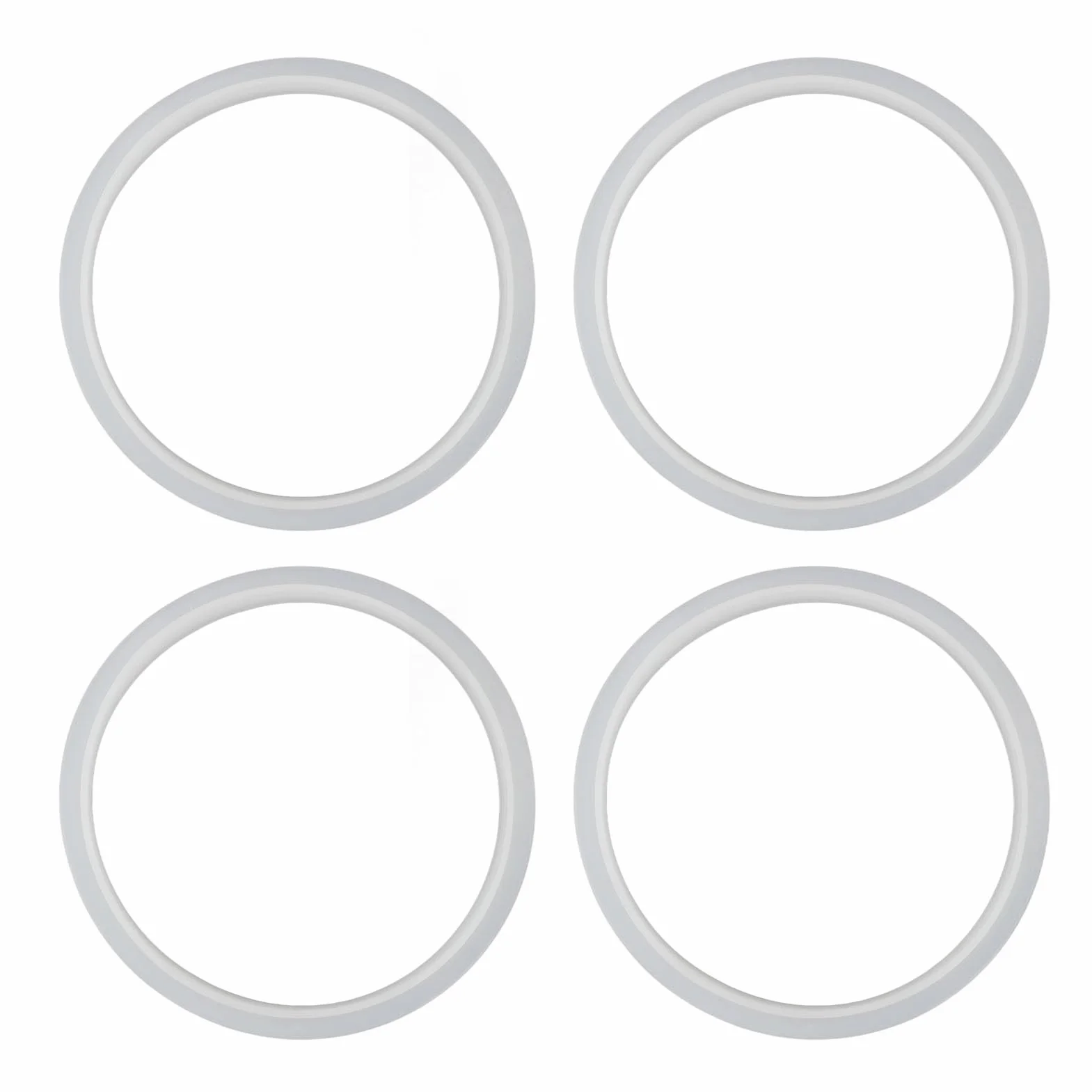 Anillo de Sellado de Silicona 4 Uds, Junta de Goma para Destilador de Agua de Grado Alimenticio (6L)