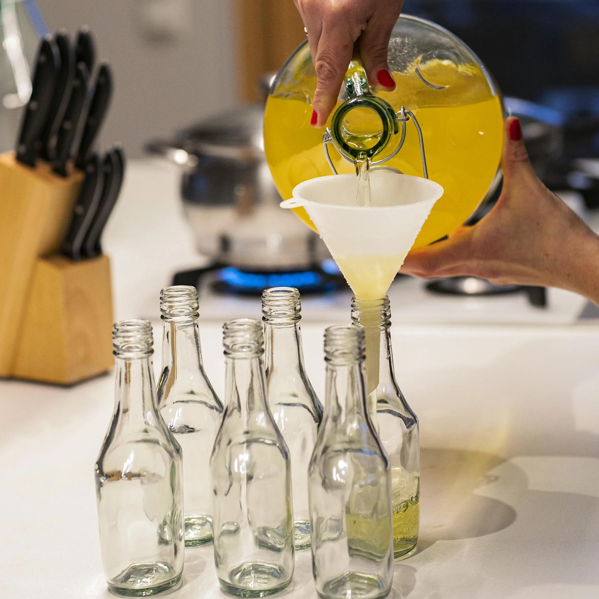 Botella de cristal 5 litros globo de fermentación Unbekannt
