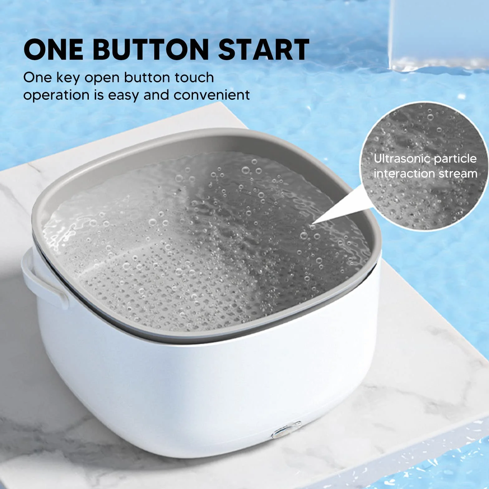Purificador de Frutas y Verduras, Máquina de Limpieza de Frutas y Verduras Dispositivo de Limpieza de Frutas y Verduras de 360 ​​grados para Uso Doméstico