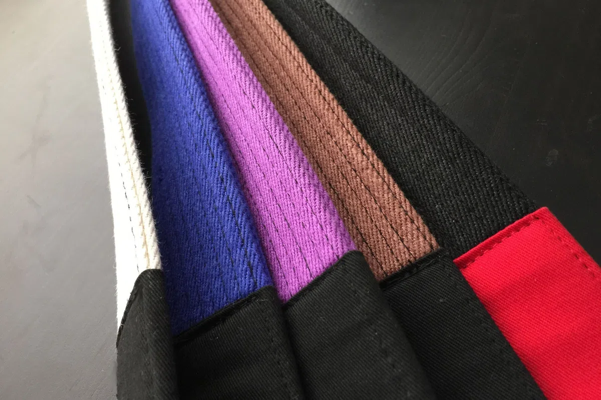 mmasport BJJ Belt Jiu Jitsu Kimono - gi 100% algodón 6 mm