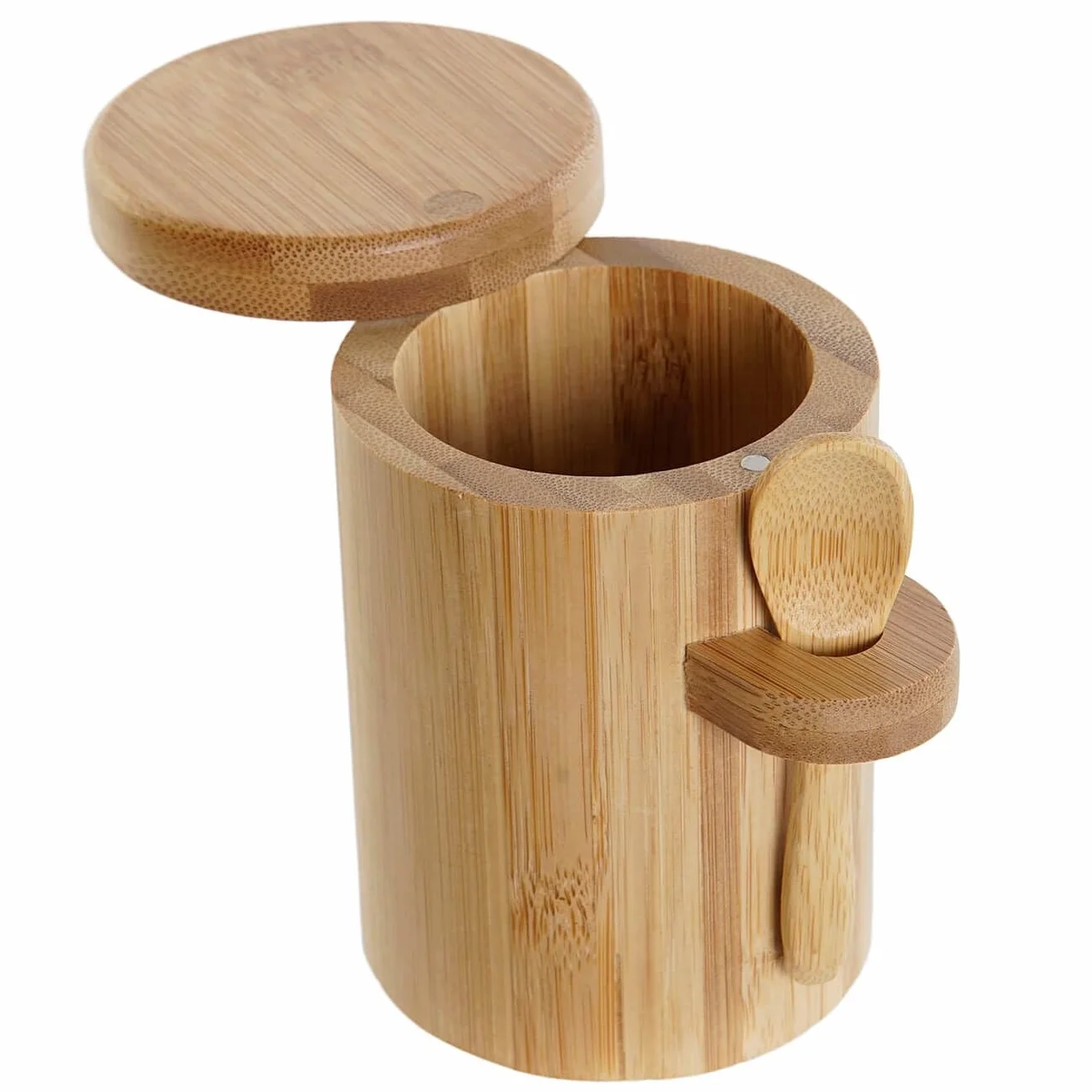 Salero y Azucarero bambu natural para cocina sol nacido (Pack)